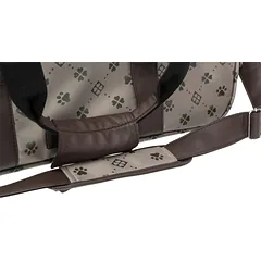 Trixie Maxima Carrier išskleidžiama transportavimo tašė šunims, smėlio/ruda, 33x32x54 cm, iki 8 kg — 4 nuotrauka