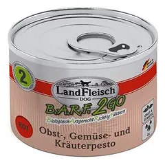 LandFleisch B.A.R.F.2GO Obst-, Gemüse und Kräuterpesto 6x200g