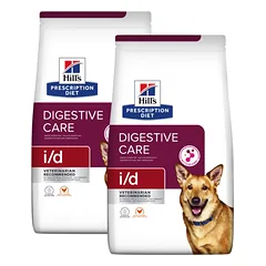 HILL'S Prescription Diet i/d Activ Biome Digestive Care Chicken Dog jautrios virškinimo sistemos šunims 24 kg (2x12 kg)