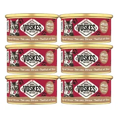 VOSKES Jelly Tuna with Shirasu 6x85 g 100% Tunas su ančiuviu želatinoje, papildomas maistas katėms