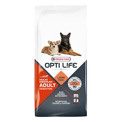 VERSELE LAGA Opti Life Adult Digestion medium & maxi ėdalas vidutinių ir didelių veislių šunims jautriai virškinimo sistemai 12,5 kg