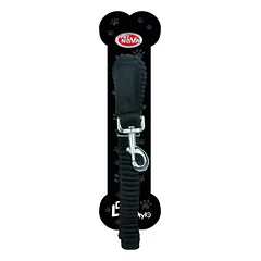 PET NOVA BUNGEE pavadėlis 120-180 cm/2,5 cm juodas