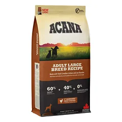 ACANA Adult Large Breed, 17,00 kg parduotuvėje zookaralyste.lt