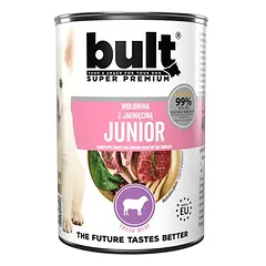 BULT Junior drėgnas maistas šuniukams, pilnavertis, skardinė 400 g
