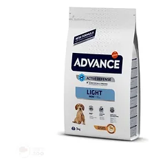 Advance Light Mini 3kg Sausas Maistas mažų veislių šunims Šunims esant antsvoriui — 3 nuotrauka