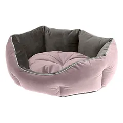 Ferplast minkšta audinio sofa šunims ir katėms QUEEN, 50 rožinė — 2 nuotrauka