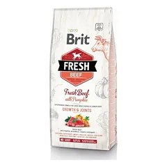 Brit Fresh Hund - Puppy & Junior Beef Large Breed 12kg