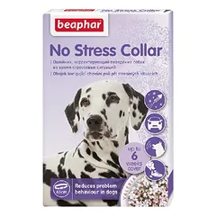 Beaphar No Stress Dog Collar raminamoji apykaklė šunims su valerijonu ir levanda, 65 cm