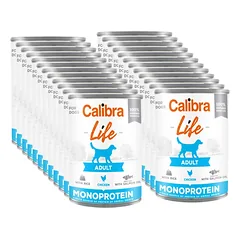 CALIBRA Dog Life Adult Chicken with rice 24x400g