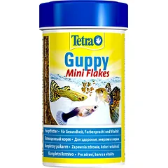 Tetra gupijų ir kitų gyvavedžių žuvų pašaras