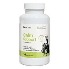 LAB-V Calm Support - streso ir elgesio sutrikimų simptomų palaikymas 90 kapsulių