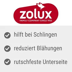 Zolux lėto ėdimo dubenėlis, 500 ml, Ø 21,1 x H 6,5 cm — 2 nuotrauka