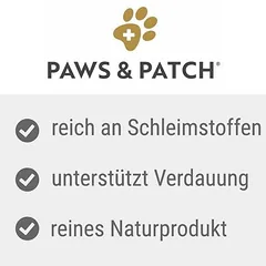 PAWS & PATCH Slippery Elm Bark – gluosnialapio guobos žievė, papildas — 2 nuotrauka