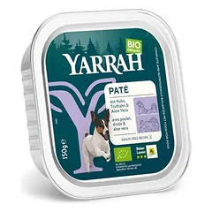 Yarrah Bio paštetas, drėgnas maistas šunims 12 x 150 g — 3 nuotrauka