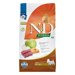 FARMINA N&D PUMPKIN - DOG Dry Venison&Apple ADULT MINI 2 kg