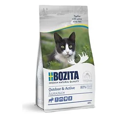 Bozita Outdoor & Active su briedžiu, sausas maistas katėms