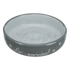 Trixie Ceramic Bowl For Short-Nosed Breeds keraminis dubenėlis katėms ir trumpasnukiams šunims, 0.3 l/15 cm — 3 nuotrauka
