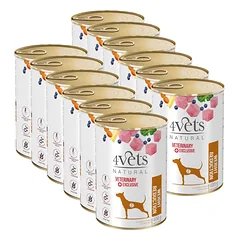 4Vets for Dogs Svorio mažinimas 12x400g