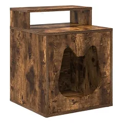 Prolenta Premium namelis katėms, 42,5 x 40 x 53,5 cm, juoda, mediena — 5 nuotrauka