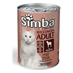 SIMBA - Wet CAT Chunkies with LAMB 415g