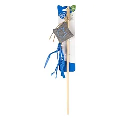 Duvo+ Katzen-Spielangel Eco Navy Kite mit Katzenminze