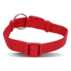 TRIXIE reguluojamas nailoninis antkaklis šunims, 35–55 cm, raudonas, M/L — 5 nuotrauka