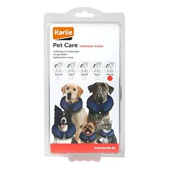 Karlie apsauginė apykaklė šunims, pripučiama, Mažiems 5–10 kg — 2 nuotrauka