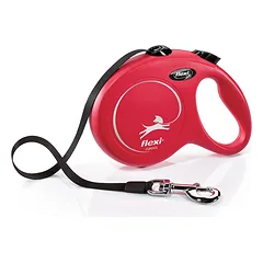 FLEXI CLASSIC PAVADIS, L iki MAX 50KG, 5M JUOSTELINIS, Raudonas parduotuvėje Petz.lt