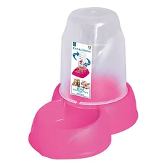Georplast maisto ir vandens dozatorius su neslystančiu pagrindu, 1,6 litrai, 27×17,5×21 cm