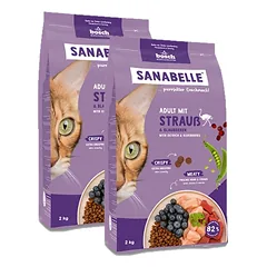 BOSCH Sanabelle Adult Ostrich 2x8kg