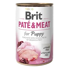 Brit Care konservai šuniukams su vištiena ir kalakutiena 6x400g
