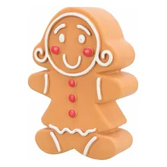 Trixie Xmas Gingerbread Figure lateksinis Kalėdinis žaislas šuniui, įvairūs dizainai, 11 cm — 4 nuotrauka