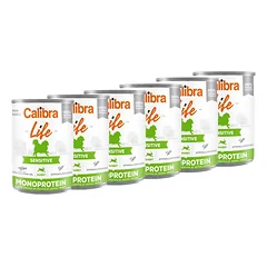 CALIBRA Dog Life Sensitive Triušis 6x400G