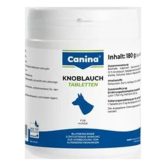 Canina česnako tabletės, papildas, Vidutiniams 11–25 kg — 2 nuotrauka