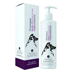 NANO SANITAS Female advanced fur care šampūnas ilgaplaukių šunų veislių patelėms, 250 ml