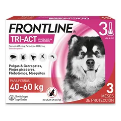 FRONTLINE TRI-ACT užlašinamasis tirpalas nuo parazitų šunims, 40–60 kg N3