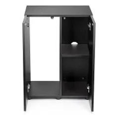 Opti Set 130 spintelė  stačiakampė, juoda, 61x41x80 cm — 3 nuotrauka