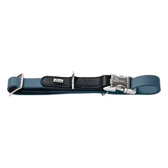 HUNTER antkaklis šunims Wolmar Biothane x oda Alu Strong, Dydis: M, Spalva: šokoladinė/konjako spalvos, Kaklo apimtis: 30 - 45 cm, Plotis: 1,6 cm — 2 nuotrauka