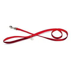 Beeztees Hundeleine Mac Leder rot