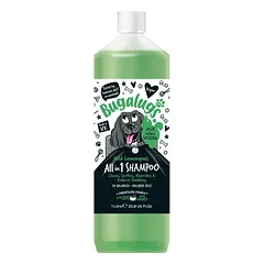 Bugalugs Viskas viename šampūnas - šunų šampūnas su kondicionieriumi, mažina plaukų slinkimą, koncentratas 1:10, 500ml — 3 nuotrauka