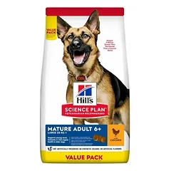 Hills Science Plan Dog Mature Adult 6+ Large suaugusiems didelių veislių šunims su vištiena, 18 kg