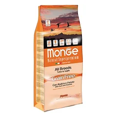 Monge Superpremium Grain Free All Breeds Ente & Kartoffel