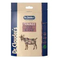 Dr. Clauders Trainee Snack Goat skanėstas šunims ir katėms gabaliukais su ožkiena, 80 g