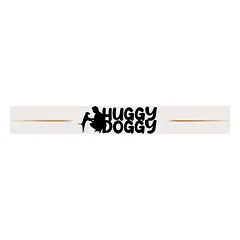 Šuns pavadėlis ir antkaklis HUGGY DOGGY, raudonas komplektas vidutinio dydžio šunims, M dydis