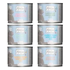 MjAMjAM bandomasis rinkinys 6 x 185 g, drėgnas maistas katėms, 100 - 199 g — 2 nuotrauka