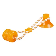 Duvo+ žaislas šunims Tug 'n Chew, oranžinis