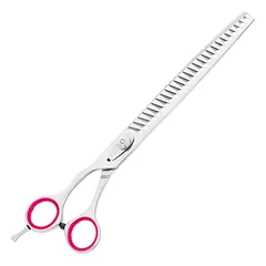 Geib Entree Lefty Chunker - high-quality single-sided thinning shears made of Japanese stainless steel, left-handed - 26 teeth, Steel / 8,5" — 3 nuotrauka