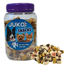 Mini Širdys Soft MIX JUKO Užkandžiai 280 g