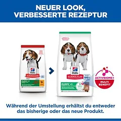 Hill's Science Plan Puppy <1 Medium su ėriena ir ryžiais, sausas maistas šuniukams — 2 nuotrauka
