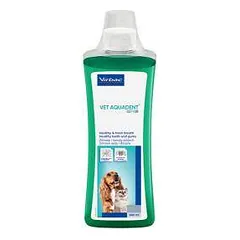 Virbac Aquadent burnos skalavimo skystis šunų ir kačių dantų priežiūrai, 250 ml
